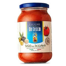 데체코 시칠리아나 파스타소스 400g 6병