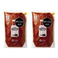 아워홈 행복한맛남 데미그라스소스, 2kg, 2개