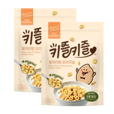 키즐키즐 현미오트링 유아 어린이 영양강화 철분시리얼 칼마디시리얼 오리지널맛, 2개, 120g