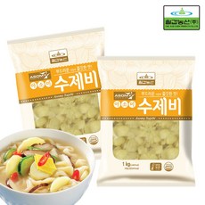 칠갑 아소미 수제비 1kg 4개