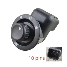 르노 라구나 Ii 메간 2 8200109014 8200676533 용 10 핀 자동차 백미러 버튼 제어 스위치, 01 8200676533, 01 China Mainland