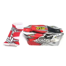 Wltoys 144001 144010 RC 자동차 바디 쉘 자동차 커버 테일 윙 예비 부품 WLtoys 1/14 4WD 원격 제어 자동, 02 Red