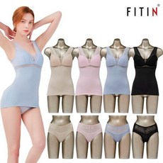 백화점 출고 [피트인] [방송히트]505 빅사이즈 인견 레이스 브라탑 팬티 8종(90~110)