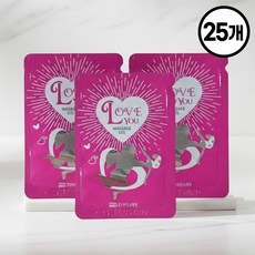 [자극 없는 윤활] 여성 마사지 오일 수용성 젤 휴대용, 3ml, 25개