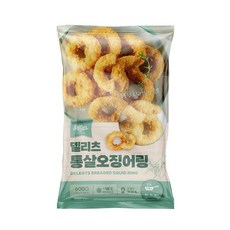[오늘출발] 델리츠 통살오징어링튀김 30개 오징어48% 냉동, 1개, 600g