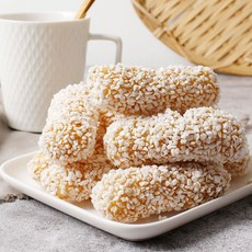 수미담 찹쌀 참외조청유과 200g x 2ea 국내산 전통 한과 선물 세트