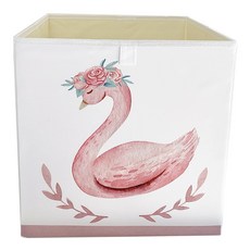 뚜뚜아트 장난감 정리함 수납함 이케아 칼락스 드뢰나 사이즈, 6. 왕관 쓴 백조, 1개