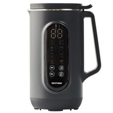 베스트하임 대용량 스텐304 이유식 죽 두유 제조기 1200ml, ESR-J1636, 다크그레이(DarkGray)
