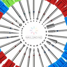 전동 네일 드릴 비트 큐티클 제거용 매니큐어 도구 손톱 관리 기계 작업 미용 용품 손질, XC 4mm (601409)