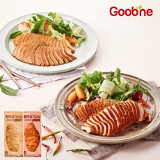 굽네 닭가슴살 슬라이스 혼합100g*10팩 FC57 (오리지널5+스파이시5), 10개, 100g