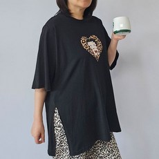 마미누리트임티 임산부티셔츠 빅사이즈 임부복 반팔 여름 롱티 177135