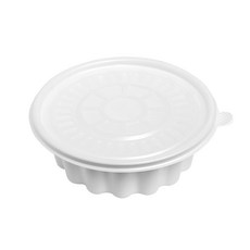 [일용상회]면용기 JH 195파이 소 1100ml 50세트 백색, 50개
