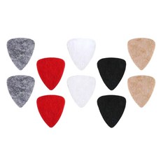 10팩 펠트 우쿨렐레 정통 멜로우 사운드 우쿨렐레 기타로 고밀도 펠트 텍스처 프로페셔널 기타 추천