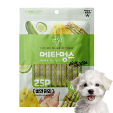 메타멍스 강아지 짜먹는 영양 간식 대용량 25P, 375g, 1개, 비만관리