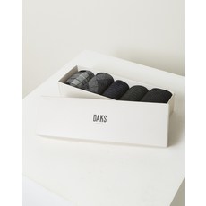 26SS [남성장목] 혼합 양말 5족 세트 DBSS6E551G2