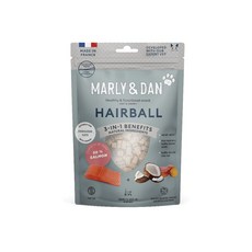 瑪麗與丹 Marly&Dan 3-IN-1 貓零食 50%鮭魚, 1個, 貓-幫助化毛&腸胃保健/鮭魚柱40g