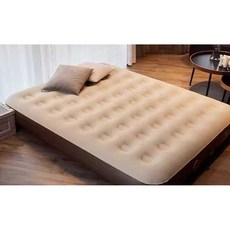 자충매트 에어침대 46cm 신형 에어매트 캠핑 매트리스, 상세페이지 참고, 싱글 100x190 두께 38cm 내장펌프