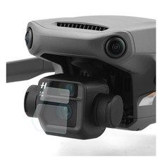 DJI 매빅3 전용 렌즈 짐벌 보호 강화유리 필름 세트 드론 카메라 스크래치 방지, 1개, (매빅3) 렌즈보호필름(화이트)