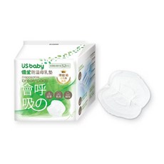 優生 會呼吸的母乳墊 3D立體設計 集中鎖水 52片裝, 1個