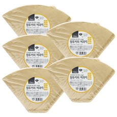 생활미소 원두커피 여과지 대, 100개, 5세트