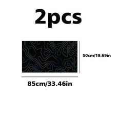 픽업트럭 측면 유리 스티커 자동차 트럭 오프로드 후방 기어 퍼스펙티브 패턴, 1개, 10. 2pcs