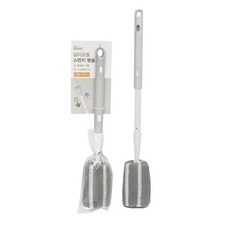 텀블러 물병 세척 스크래치 방지 길이조절 스펀지 수세미