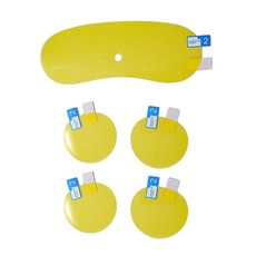 Pico 4 VR 헤드셋 안경 렌즈 필름과 호환되는 보호 필름 화면 보호기 투명 소프트 TPU 화면 보호기, 도구 한 벌, 용구 한 벌, 1세트