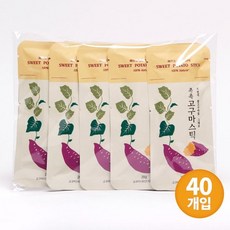 참쌀닷컴 한울 촉촉 고구마스틱 20g x 40개, 1