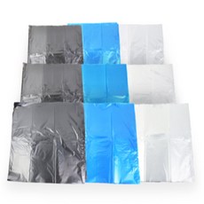MOA 마트봉투 야채과일 비닐 쓰레기봉투(100매) 야채비닐, 20L 흑색