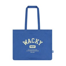 매장정품 와키윌리 WACKY WILLY 데일리 에코백 블루 WA2501EC01BL 195422