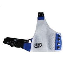 DECUT NIANO 護胸 可調式競技反曲弓護胸, 1個, 右撇子/藍白/L