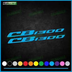 오토바이 데칼 페어링 윈드 실드 장식 헬멧 탱크 엔진 스티커, 2. CB1300-010, D. 2pcs x 16cm