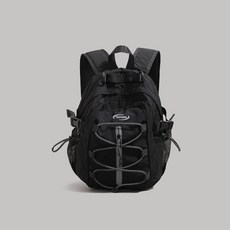 2025新款女士休閒學生雙肩包大容量書包運動揹包登山包短途旅行包, 黑色小號