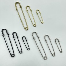 다용도 침대시트 이불 고정 대형핀 큰옷핀, 실버