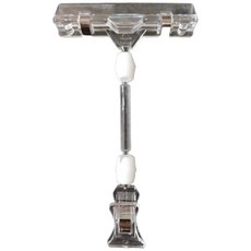 皮歐皮POP 深溝槽POP廣告雙頭夾 透明雙頭夾 價格牌展示夾 促銷廣告夾, 詳見包裝