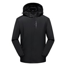 戶外三合一男款沖鋒衣：秋冬加厚防水防風保暖登山工作休閒外套