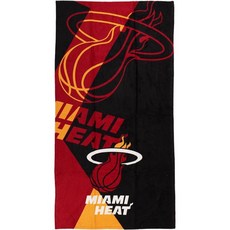노스웨스트 뉴욕 닉스 30 x 60 인치 비치 타월 퍼즐 디자인, Miami Heat, 마이애미 히트