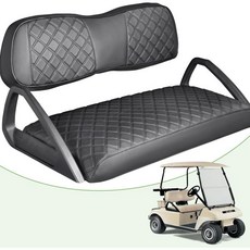 10L0L 골프카트 앞좌석 가죽 시트 커버 클럽카 프리시던트/DS 2000 이상용, DS 2000+ (사각형)