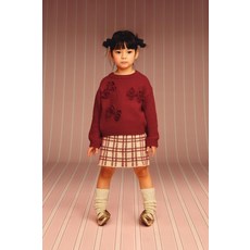 [국내발송] 자라 ZARA 벨벳 리본 니트 스웨터 - 레드