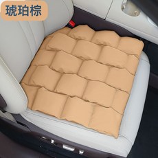 適用於蔚來ec6四季夏納帕皮座椅墊et5t et5 es8 et7 es6汽車坐墊, 1個, 【琥珀棕】一個裝:162