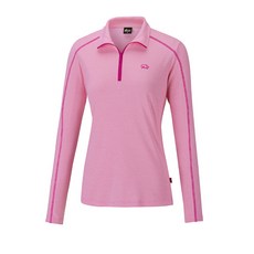 FIT 維特 長袖排汗衣 春秋薄長袖 QW2103女遠紅外線吸排抗UV麻花立領上衣 抗UV 排汗衣