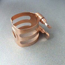 日本石森wood stone TS束圈 黃銅鍍玫瑰金 次中音膠嘴適用, 1個