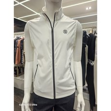 파사디골프 남성 엠보 로고 베이직 사계절 솔리드 베스트 기능성 골프 일상 슬림핏 조끼 Q22AWVS01M