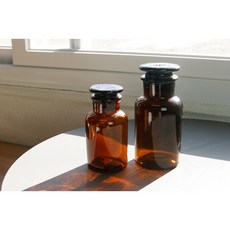 갈색 시약병 디퓨저 유리 용기, 1개, 250ml, 브라운