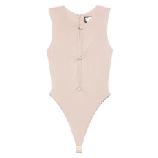 니사 라인스톤 장식 바디수트