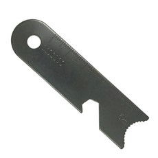 전략적 생존 필수 강철 파이어스타터(측정 표시 포함), Black Knife, Manganese Steel 1, 1개