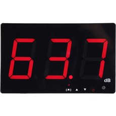 USB 전원 9.6인치 LCD 디지털 사운드 레벨 미터 벽걸이 30130dB 소음 테스트기 측정기 LCDSDNDWAY