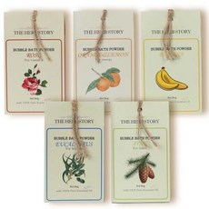 더허브스토리 거품 입욕제 버블바스 파우더 80g, 04. 로즈마리, 04. 로즈마리, 1개