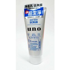 uno 淨顏磨砂洗面乳，深層清潔毛孔，溫和去除老廢角質，展現清爽自信, 260g, 2個