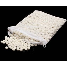 수조 여과재 수족관 여과제 지퍼 망 어항 링 볼 수질 정화 바닥재, 1개